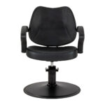 Poltrona Da Parrucchiere Hair System S20 Nera 1