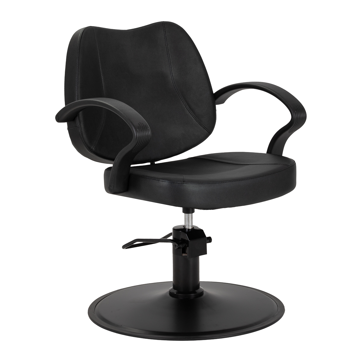 Poltrona Da Parrucchiere Hair System S20 Nera Poltrona Da Parrucchiere Hair System S20 Nera