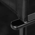 Poltrona Da Trucco In Alluminio Nero 4