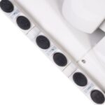 Poltrona Elettrica Per Estetica. Azzurro 708B Esclusiva 4 Motori Riscaldata 10