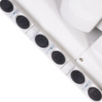 Poltrona Elettrica Per Estetica. Azzurro 708Bs Pedi Pro Exclusive 3 Motori Riscaldata 11