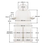 Poltrona Elettrica Per Estetica. Azzurro 708Bs Pedi Pro Exclusive 3 Motori Riscaldata 13