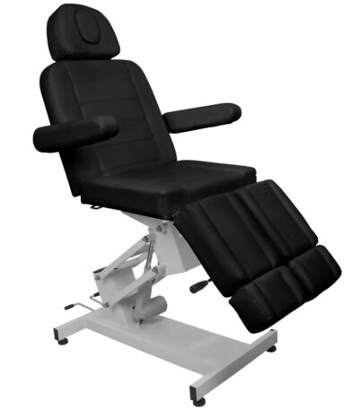 Poltrona Estetica Elettrica Azzurro 706 Pedi 1 Strong Nera