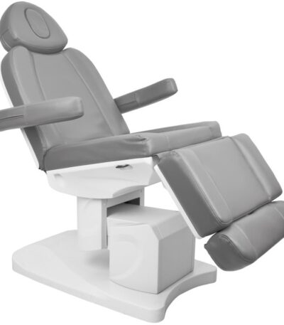 Poltrona Estetica Elettrica Azzurro 708A 4 Forte. Grigio