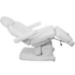 Poltrona Estetica Elettrica Azzurro 708As Pedi 3 Strong Bianca 2