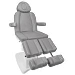 Poltrona Estetica Elettrica Azzurro 708As Pedi 3 Strong Grigio 2