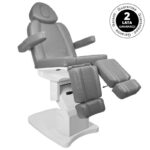 Poltrona Estetica Elettrica Azzurro 708As Pedi 3 Strong Grigio 3