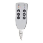 Poltrona Estetica Elettrica Azzurro 803D 3 Motori Grigio 9