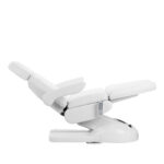 Poltrona Estetica Elettrica Azzurro Lux Pedi 5M Bianca 4