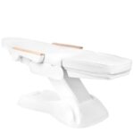 Poltrona Estetica Elettrica Lux 273B + Sgabello 304 Bianco 8