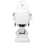 Poltrona Estetica Elettrica Lux 273B + Sgabello 304 Bianco 9