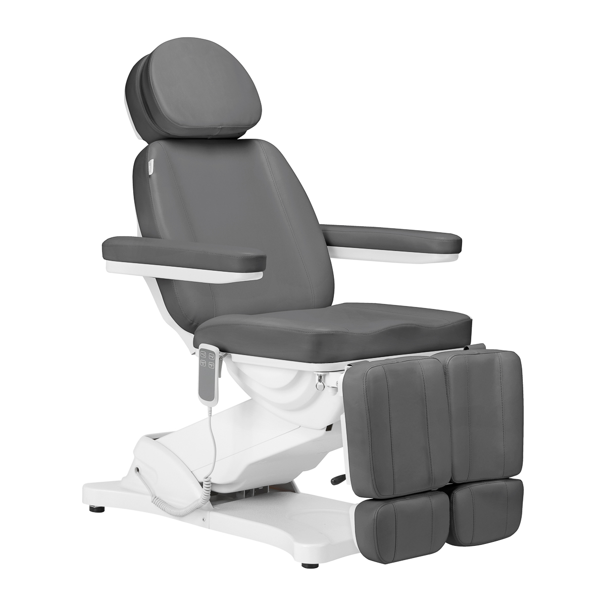 Poltrona Estetica Elettrica Sillon Classic 2 Motori Grigio Pedi Poltrona Estetica Elettrica Sillon Classic 2 Motori Grigio Pedi