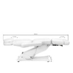 Poltrona Estetica Elettrica Sillon Classic 2 Motori Pedi Bianco 18