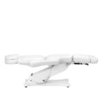 Poltrona Estetica Elettrica Sillon Classic 3 Motori Con Supporto Per Pedicure Bianco 5