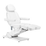 Poltrona Estetica Elettrica Sillon Classic 3 Motori Con Supporto Per Pedicure Bianco 1
