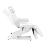 Poltrona Estetica Elettrica Sillon Classic 3 Motori Con Supporto Per Pedicure Bianco 4
