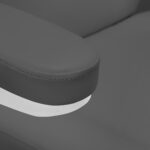 Poltrona Estetica Elettrica Sillon Classic 3 Motori Con Supporto Per Pedicure Grigio 13