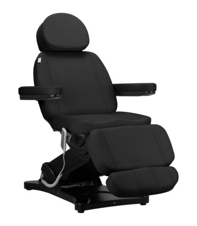 Poltrona Estetica Elettrica Sillon Classic 3 Motori Nera