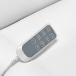 Poltrona Estetica Elettrica Sillon Classic 4 Motori Con Culla Bianca 11