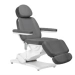 Poltrona Estetica Elettrica Sillon Classic 4 Motori Con Culla Grigia 1