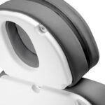 Poltrona Estetica Elettrica Sillon Classic 4 Motori Con Culla Grigia 17