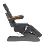 Poltrona Estetica Elettrica Sillon Lux 273B 3 Attuatori Grigia Con Base Grigia 1