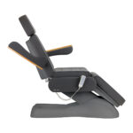 Poltrona Estetica Elettrica Sillon Lux 273B 3 Attuatori Grigia Con Base Grigia 2
