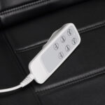 Poltrona Estetica Elettrica Sillon Lux 273B + Sgabello 304 Nero 16