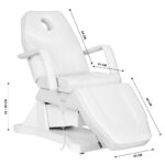 Poltrona Estetica Elettrica Soft 1 Motore. Bianca 6