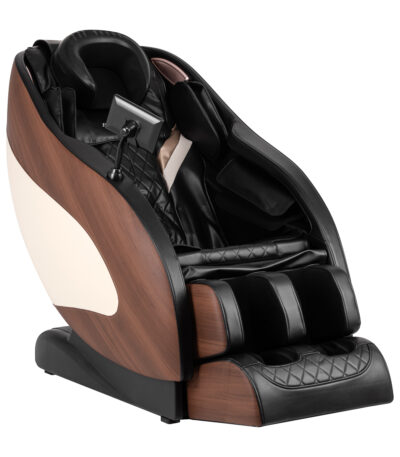 Poltrona Massaggiante Sakura 305 In Legno E Pelle