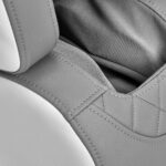 Poltrona Massaggiante Sakura Classic 802A Bianco Grigio 12