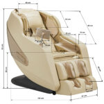 Poltrona Massaggiante Sakura Comfort Plus 806 Beige 18