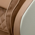 Poltrona Massaggiante Sakura Luxury 808 Bianca E Beige 15