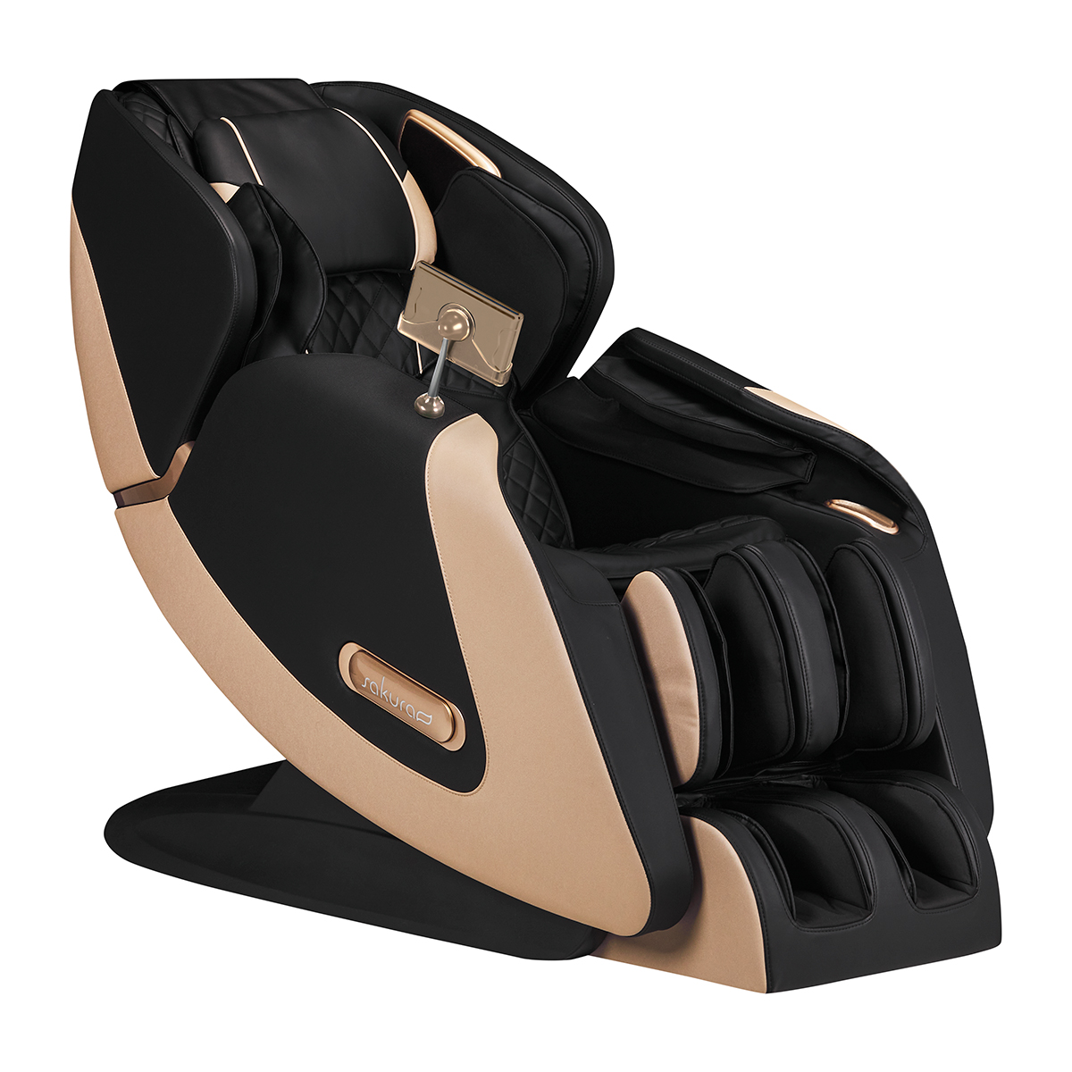 Poltrona Massaggiante Sakura Luxury 808 Nera Beige Poltrona Massaggiante Sakura Luxury 808 Nera Beige