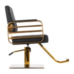 Poltrona Parrucchiere Gabbiano Avila Black Gold 1