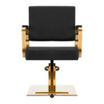 Poltrona Parrucchiere Gabbiano Avila Black Gold 2