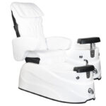Poltrona Pedicure Spa As-122 Bianca Con Funzione Massaggio 2