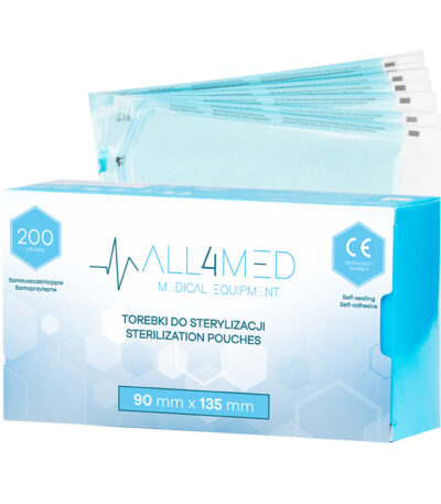 Sacchetti Autoclavabili All4Med 90 Mm X 135 Mm 200 Pezzi