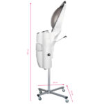 Sauna Da Parrucchiere Gabbiano Bianca Con Ozono Attivo 4