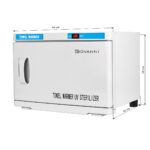 Scaldasalviette Con Sterilizzatore Uv-C 16L Bianco 3