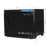 Scaldasalviette Con Sterilizzatore Uv-C 23L Nero 3