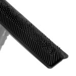 Scopa In Gomma Da Parrucchiere Con Asta Telescopica Grigia 2