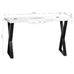 Scrivania Cosmetica Momo 04-Bl Con Assorbitore 17