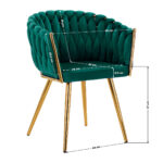 Sedia 4Rico Qs-Gw06G Verde 8