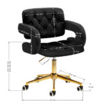 Sedia 4Rico Qs-Of213G Nera 9