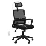 Sedia Da Ufficio Qs-05 Nera 7