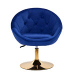 Sedia Girevole 4Rico Qs-Bl12G Blu Navy 1