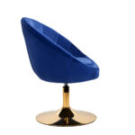Sedia Girevole 4Rico Qs-Bl12G Blu Navy 2