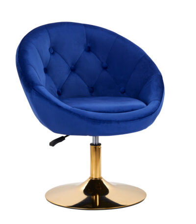 Sedia Girevole 4Rico Qs-Bl12G Blu Navy
