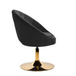 Sedia Girevole 4Rico Qs-Bl12G Nera 2